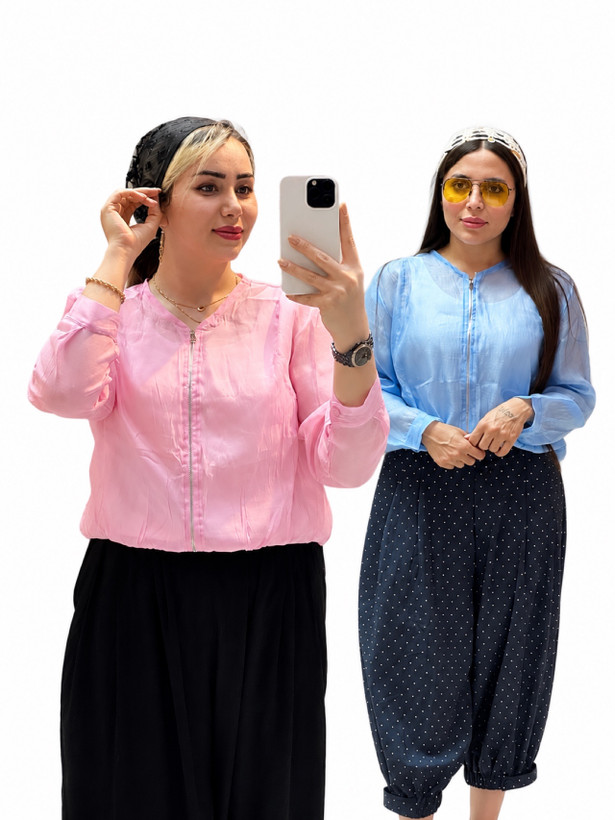 شومیز بامبر شیشه ای