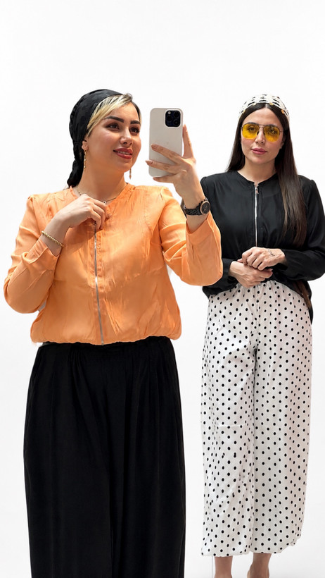 شومیز بامبر شیشه ای