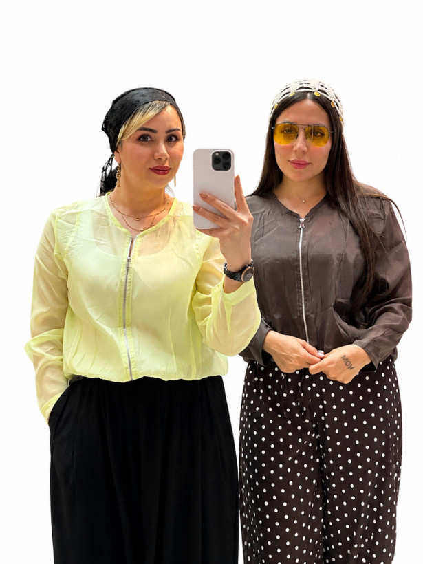 شومیز بامبر شیشه ای