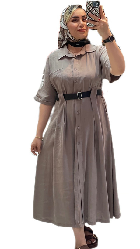 پیراهن زنانه پارچه سیلک ریزشی