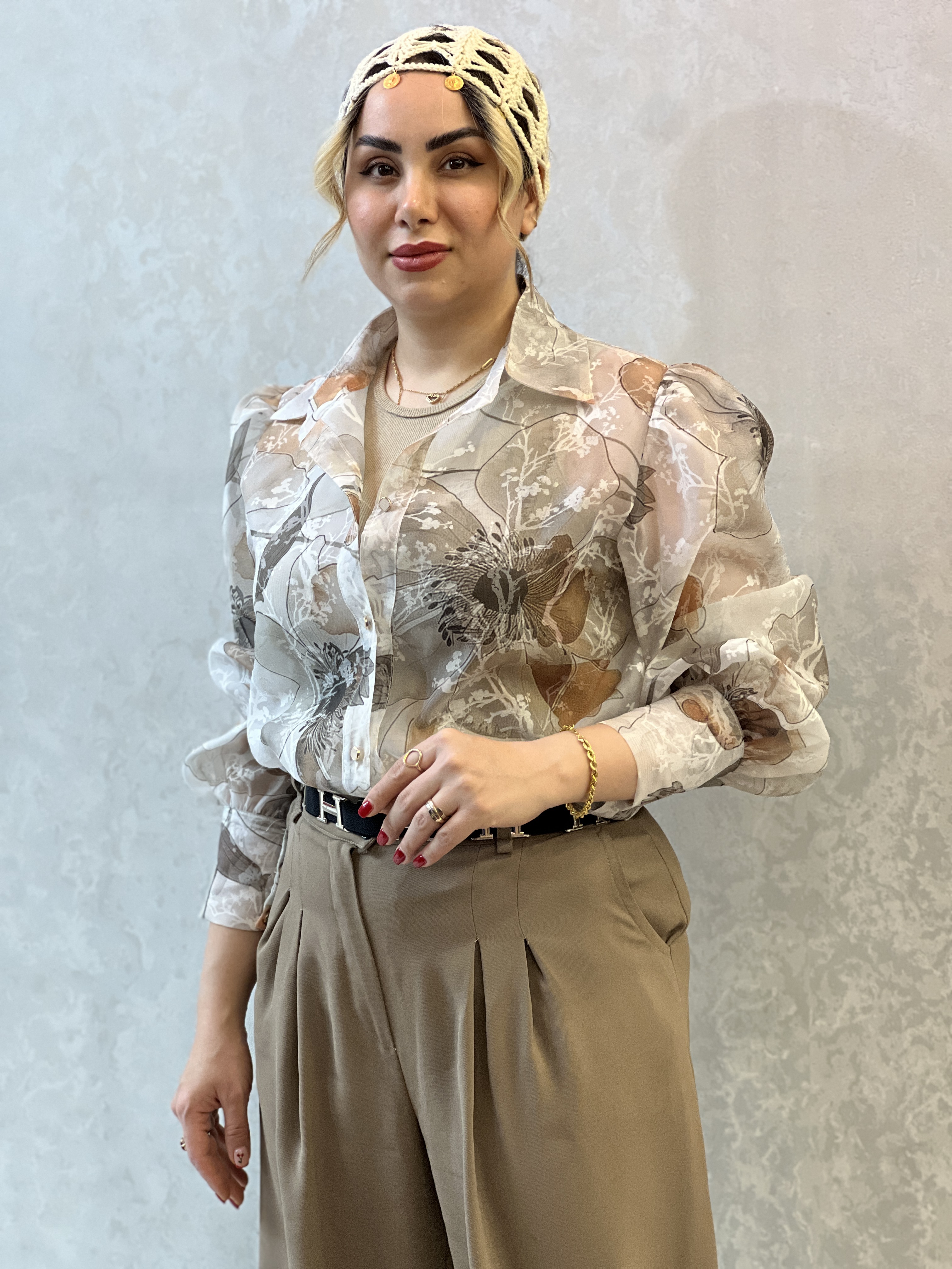 شومیز شیشه ای عروسکی