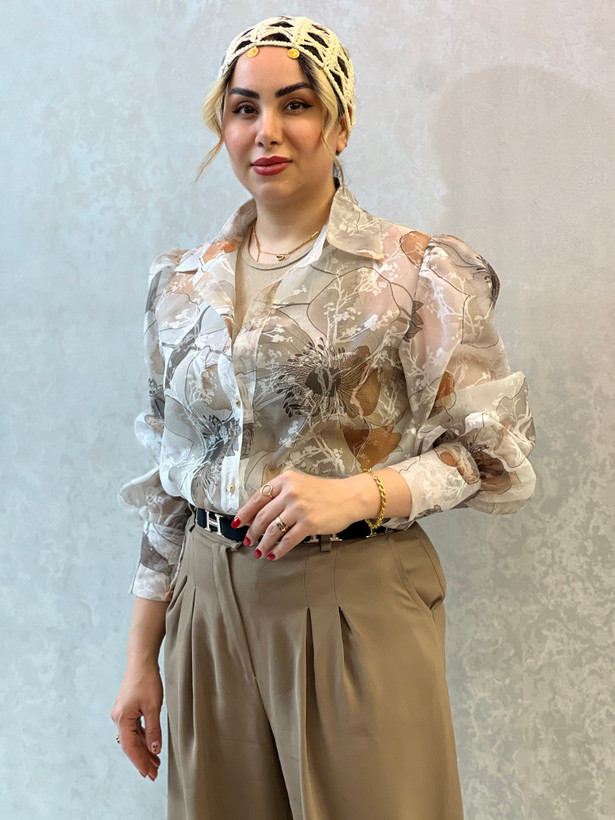 شومیز شیشه ای عروسکی