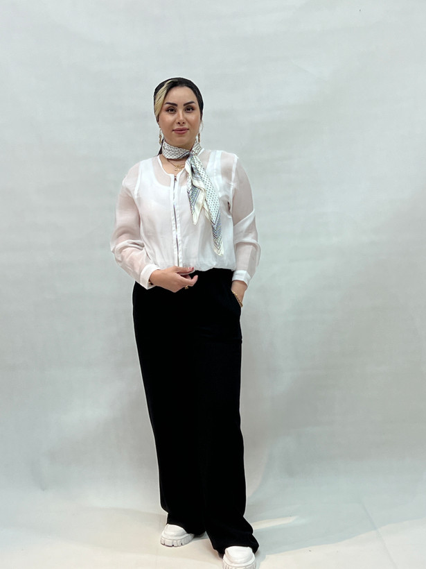 شومیز بامبر شیشه ای